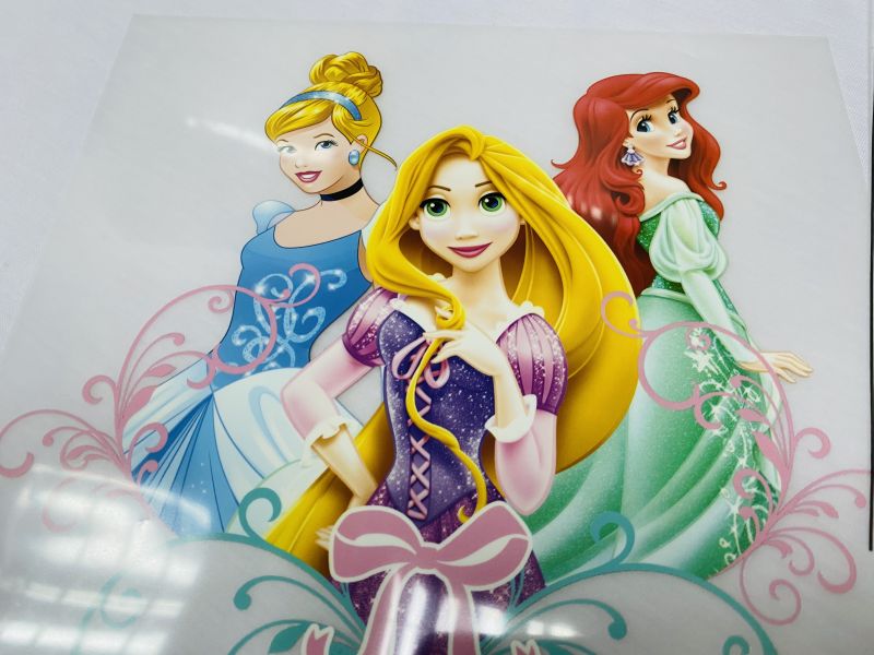 Disney heart transfer sticker 2