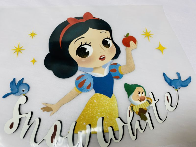 Disney heart transfer sticker 3